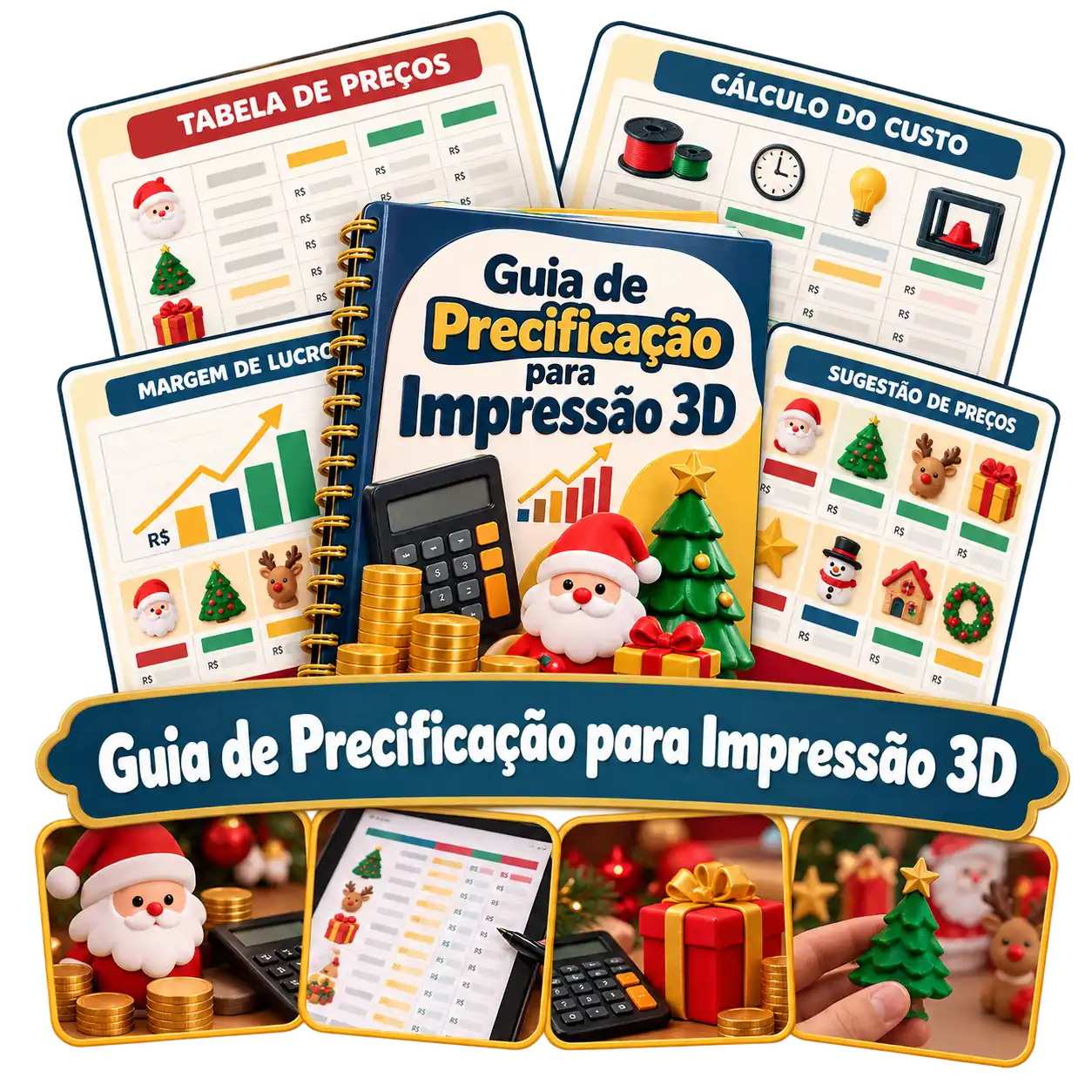 Bônus 2 — Guia de Precificação para Impressão 3D